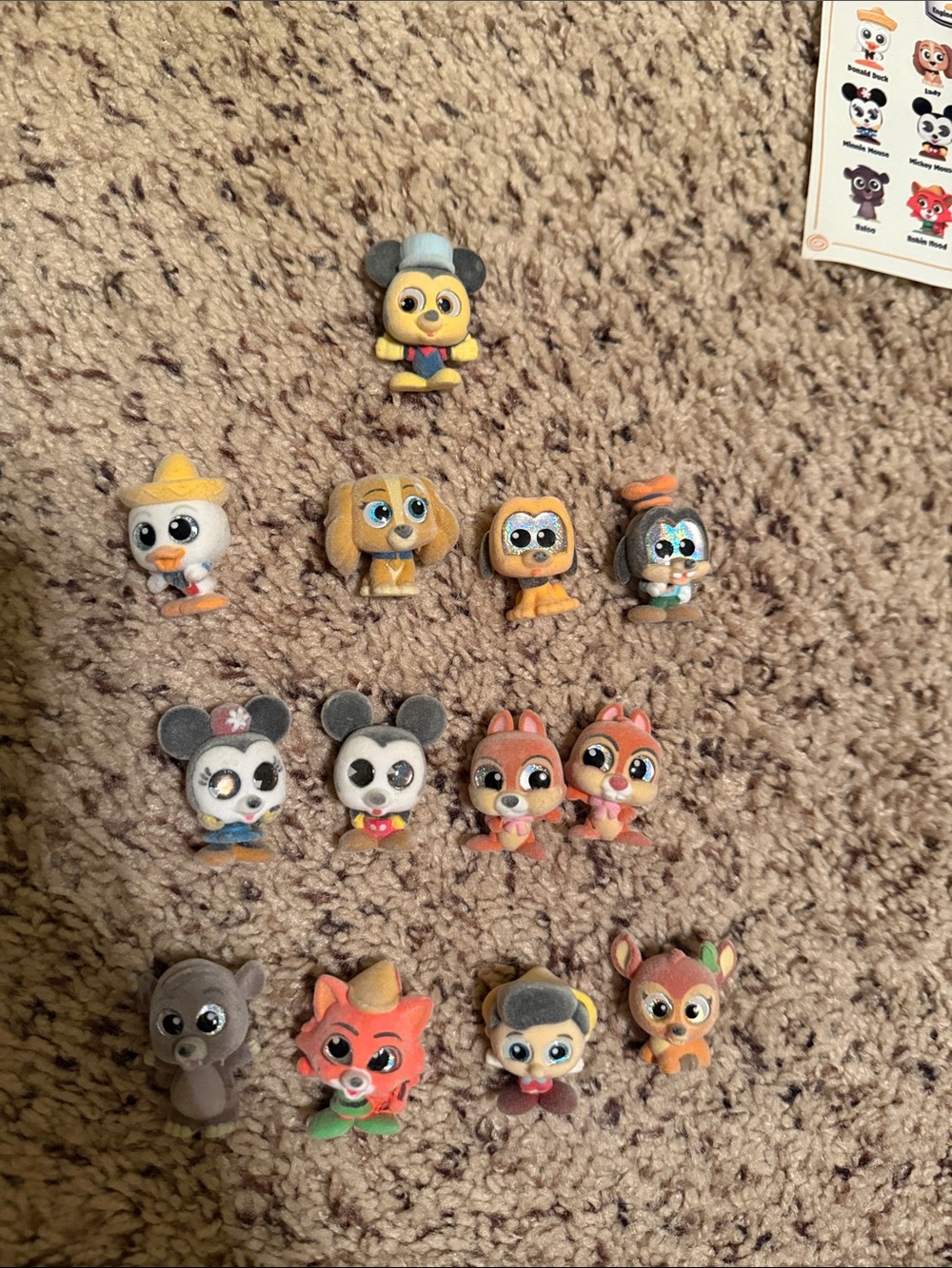 Disney doorables treasure from the vault collection WITH BONUS engineer Mickey
